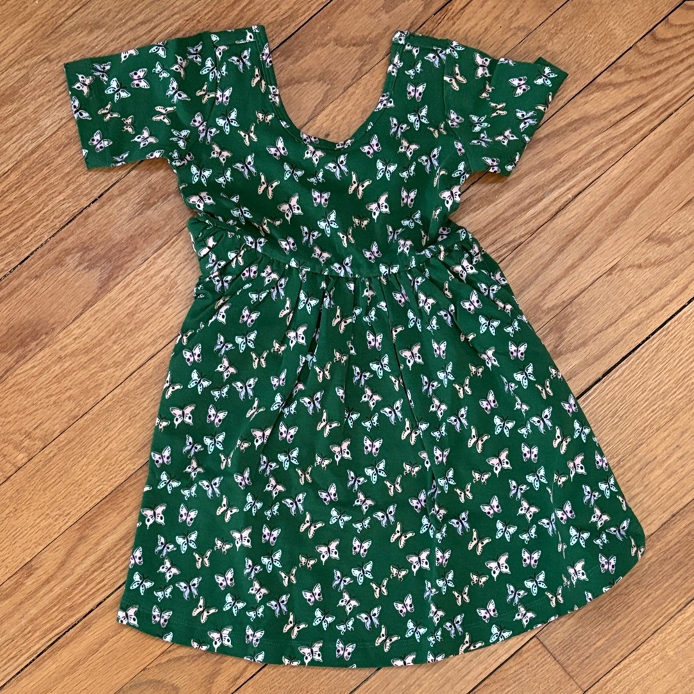 Alice and Ames “Flutter” Butterfly Print Dress Brand New